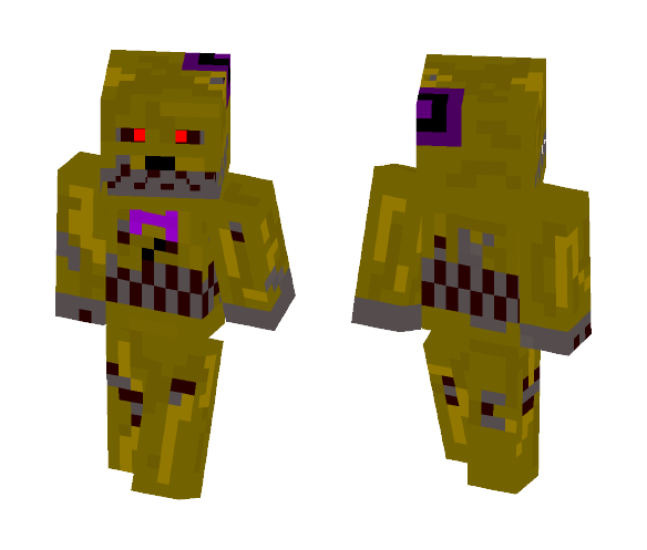 Fredbear! with different eyes - Male Minecraft Skins - image 1