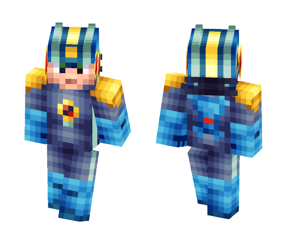 Megaman EXE - Male Minecraft Skins - image 1