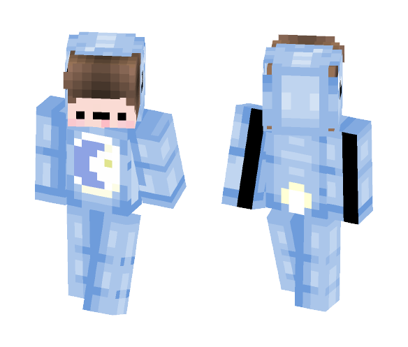 Cute Blue Guy - Male Minecraft Skins - image 1