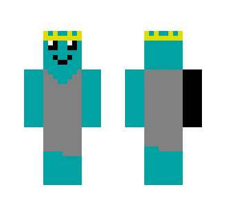 Blue Guy with Crown