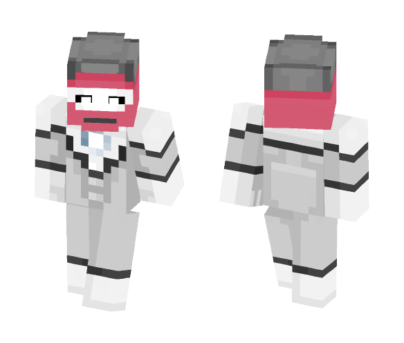 White Lantern Sinestro - Male Minecraft Skins - image 1