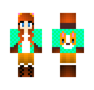 Foxy girl - Girl Minecraft Skins - image 2