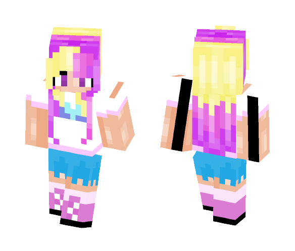 Cadance Human Version (from mlp) - Female Minecraft Skins - image 1