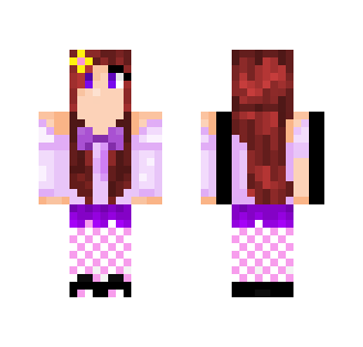 Girl with flower pin - Girl Minecraft Skins - image 2