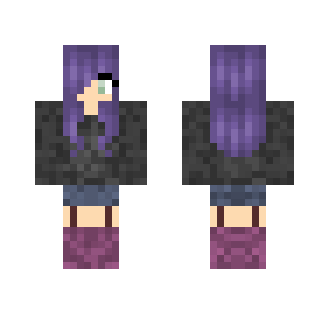 Fuzzy Boots - Female Minecraft Skins - image 2