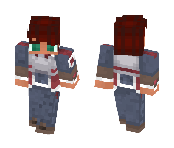 Uniform + Reshades - Male Minecraft Skins - image 1