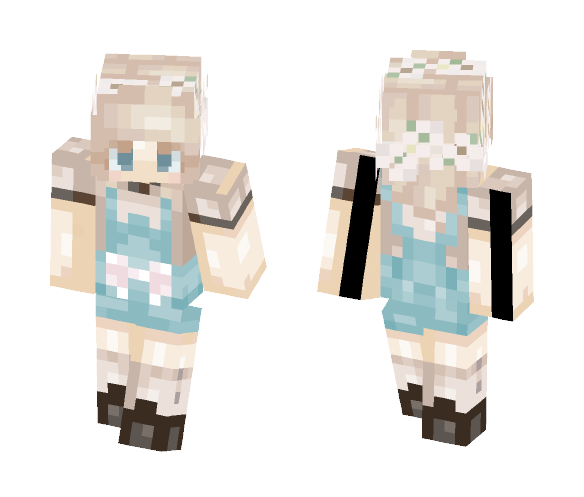 first skin - dungaree girl thing - Girl Minecraft Skins - image 1