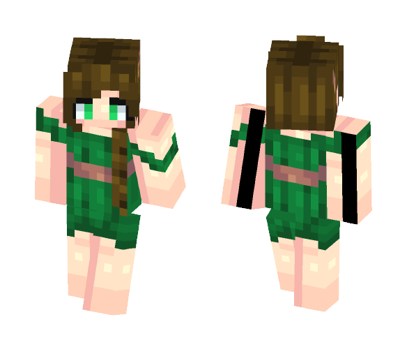Cutie Dryad - Female Minecraft Skins - image 1