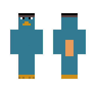 Perry the platypus - Male Minecraft Skins - image 2