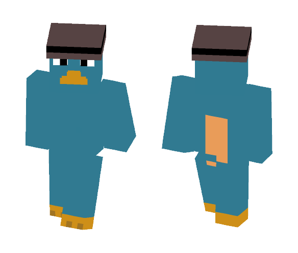 Perry the platypus - Male Minecraft Skins - image 1