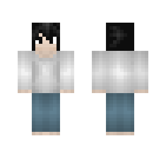 L - Death Note - Male Minecraft Skins - image 2