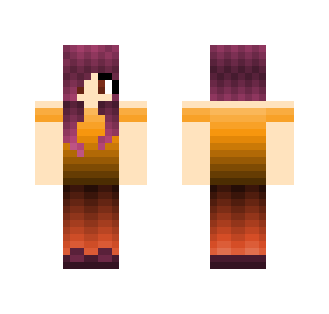 "Sunset by the Dock" Girl - Girl Minecraft Skins - image 2