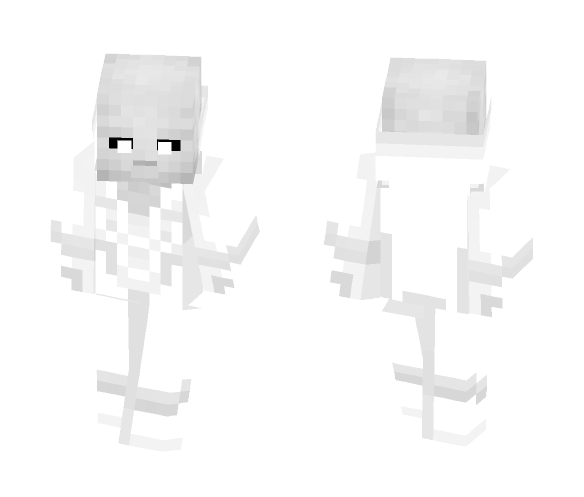 White Lantern Deadman - Male Minecraft Skins - image 1