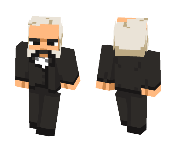 Karl Marx ☭ - Male Minecraft Skins - image 1