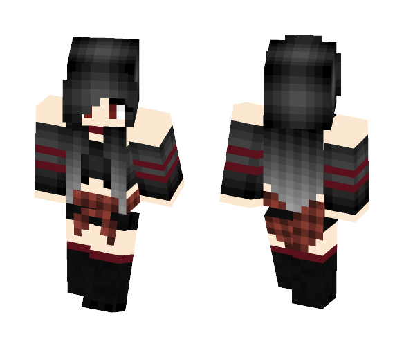 Goth Girl | RP Skin - Girl Minecraft Skins - image 1