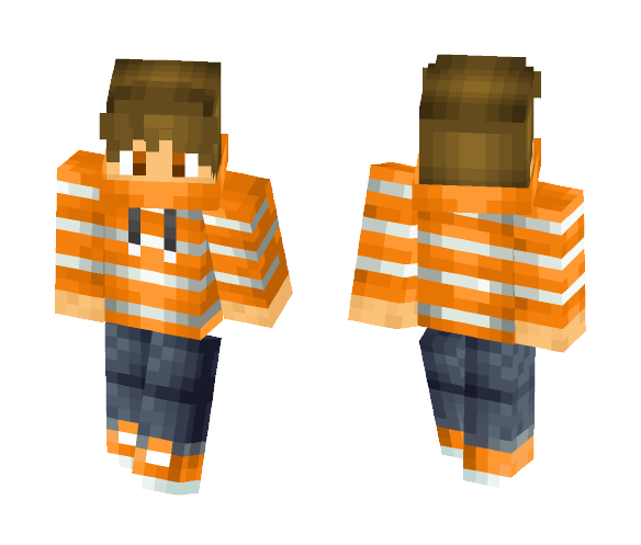 Orange skin 6 - Male Minecraft Skins - image 1