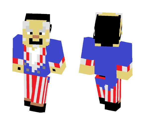 Purge Election Year(Guy on Cover) - Male Minecraft Skins - image 1