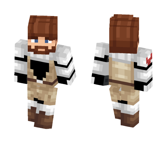 Obi wan kenobi (clone wars) - Male Minecraft Skins - image 1