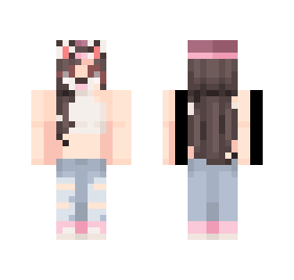 I've never even used this filter~ - Female Minecraft Skins - image 2