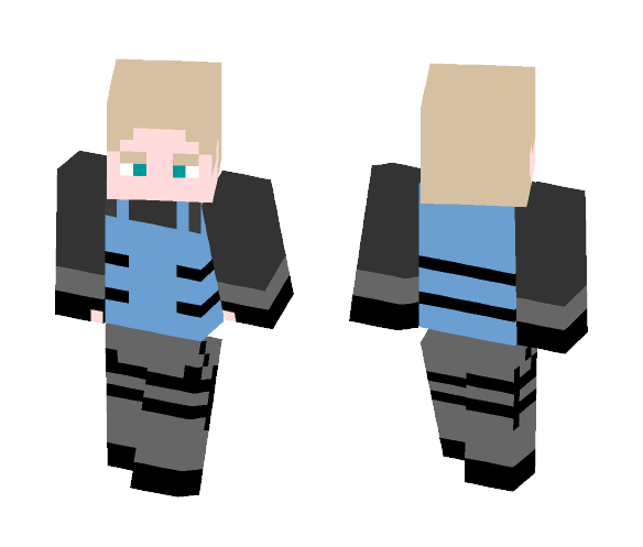 Leon BulletProofVest Beta - Male Minecraft Skins - image 1
