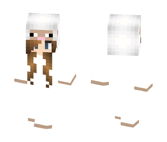 Sheep Onsie! (Onsie Set) - Female Minecraft Skins - image 1