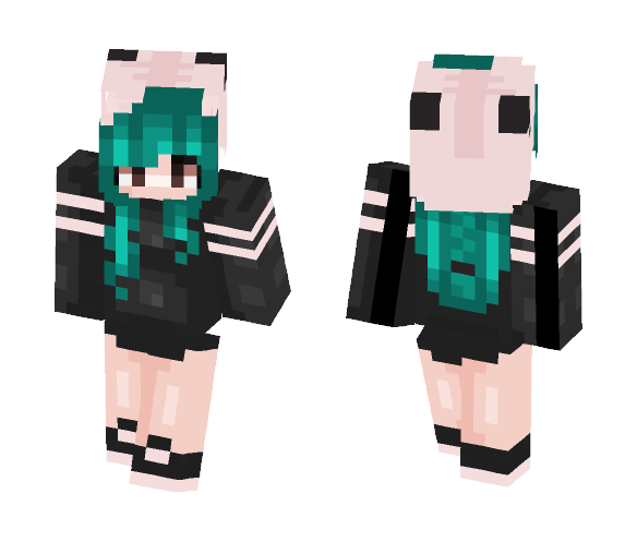 Electricity (Personal oops) - Female Minecraft Skins - image 1