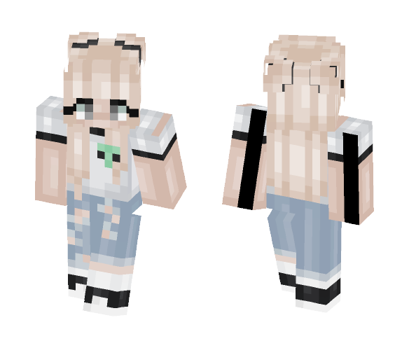 this skin is bad but read the desc. - Female Minecraft Skins - image 1