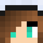 White/light blue assasin - Female Minecraft Skins - image 3
