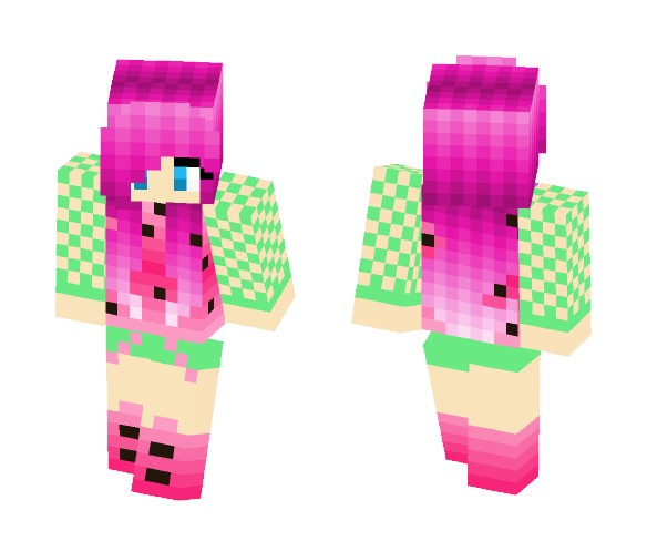 WaterMelon - Female Minecraft Skins - image 1
