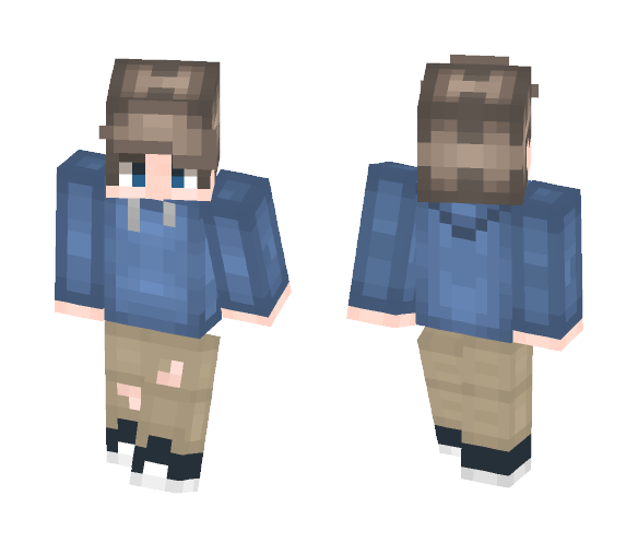 ~Blue~ - Male Minecraft Skins - image 1