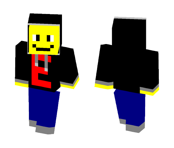 Yellow Guy (With Hoodie) - Male Minecraft Skins - image 1