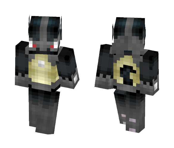 updated dark lucario - Male Minecraft Skins - image 1
