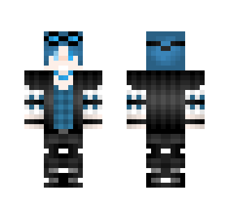 |Asiryne| Blue Steampunk Chibi OLD - Interchangeable Minecraft Skins - image 2