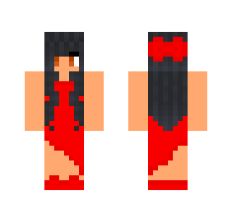 Aphmau In Red Dress! ???????? - Female Minecraft Skins - image 2