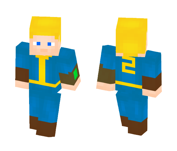 Vault Dweller - Male Minecraft Skins - image 1