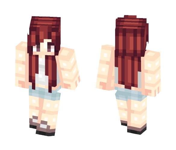Simple Summer Girl - Girl Minecraft Skins - image 1