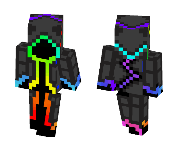 Rainbow Assassin - Male Minecraft Skins - image 1. Download Free Rainbow As...