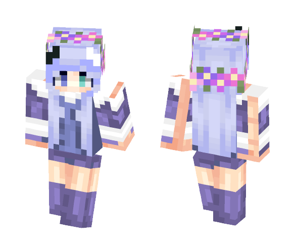 Twins with primordial - Female Minecraft Skins - image 1