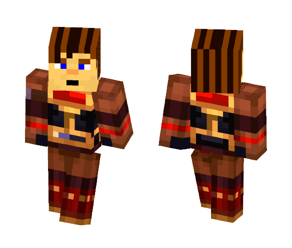 ShaySPG in Ellegaards armour - Male Minecraft Skins - image 1