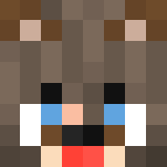 Casual Dog Filter Girl - Dog Minecraft Skins - image 3