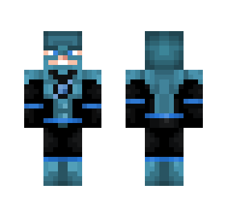 Blue Lantern Flash - Male Minecraft Skins - image 2
