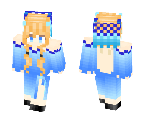 waterfall princess - Female Minecraft Skins - image 1