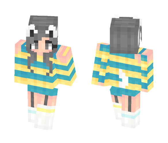 Temmie from Undertale - Female Minecraft Skins - image 1