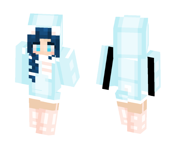 polar bear girl - Girl Minecraft Skins - image 1