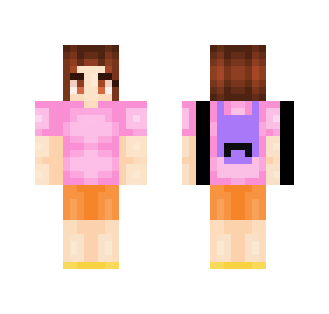 The legend, Dora the Explorer. - Female Minecraft Skins - image 2