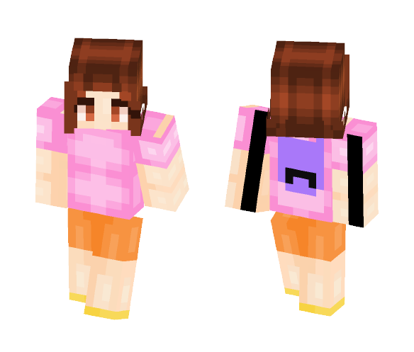 The legend, Dora the Explorer. - Female Minecraft Skins - image 1