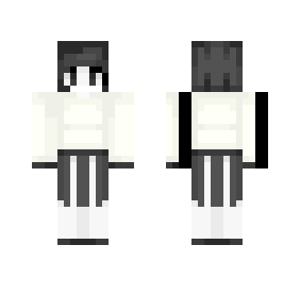 black n white - Female Minecraft Skins - image 2
