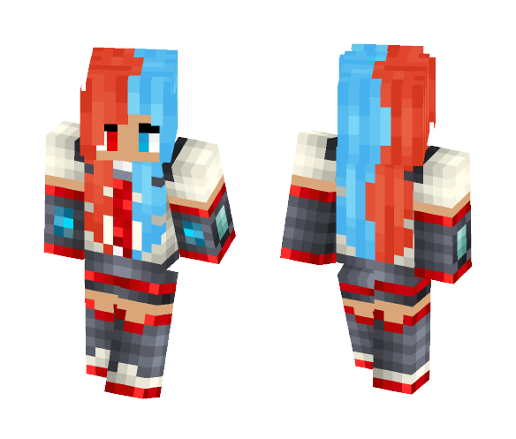 Fire&Ice - Female Minecraft Skins - image 1