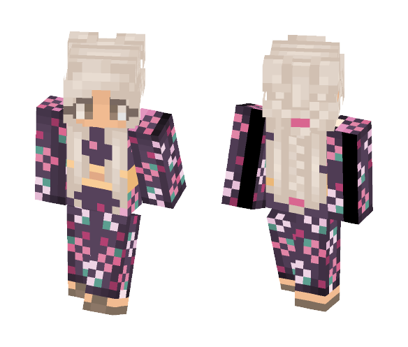#4 ~ Kimono Season // - Female Minecraft Skins - image 1