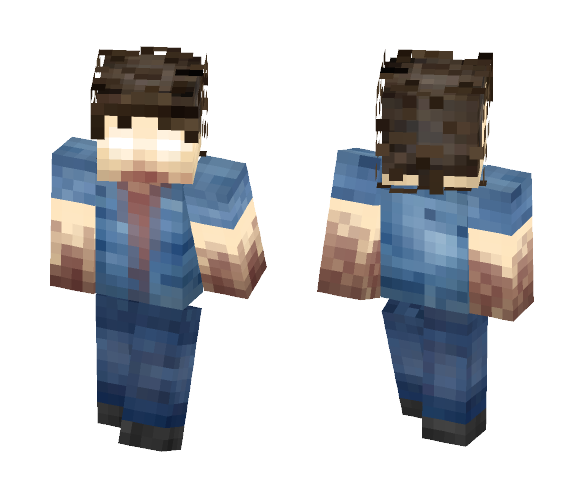 Left 4 Dead Zombie - Male Minecraft Skins - image 1